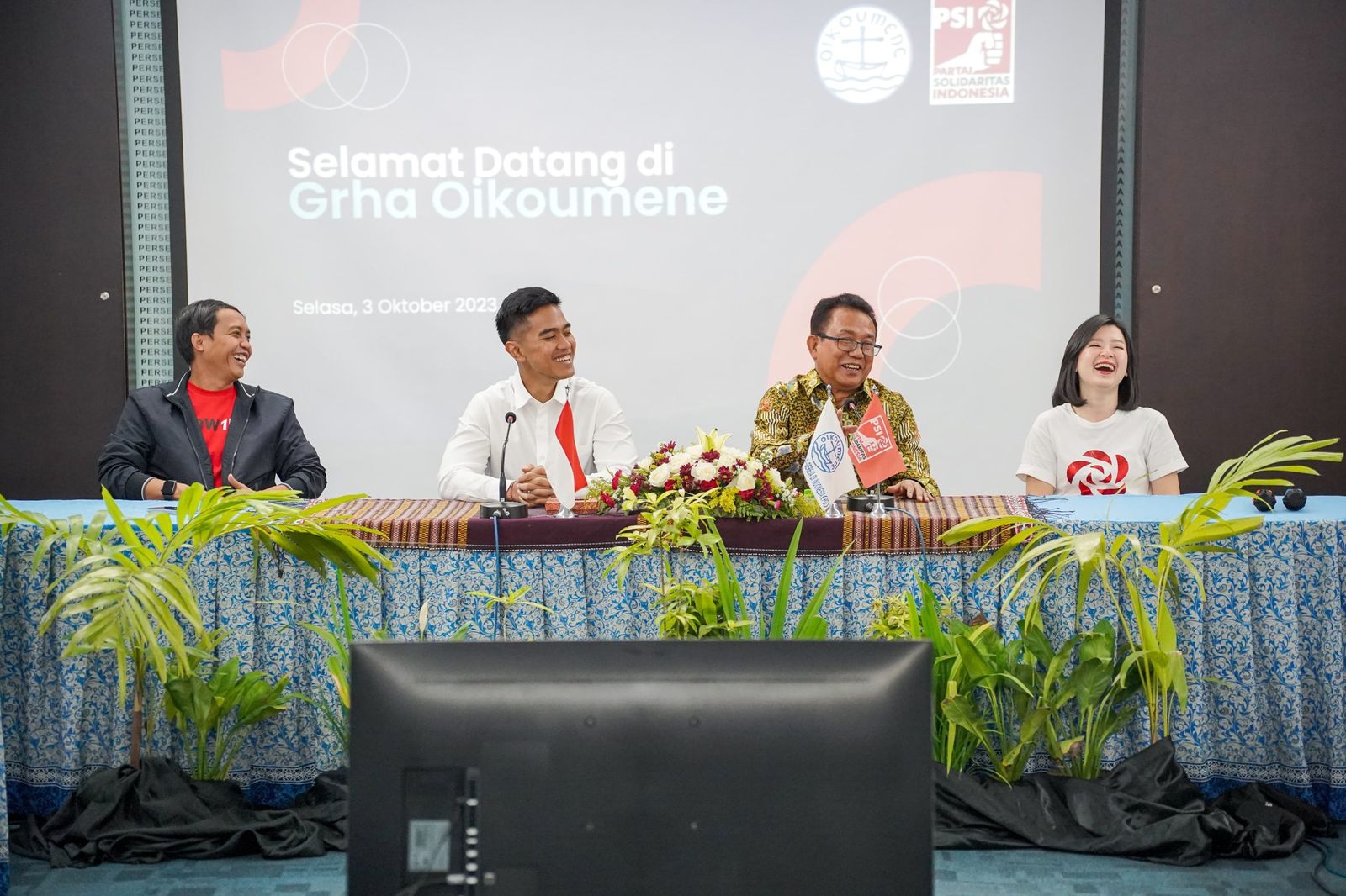 podiumnews.com-Kaesang Optimis PSI Akan Jadi Partai Besar